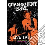 (Music Dvd) Government Issue - Live 1985: Flipside cd