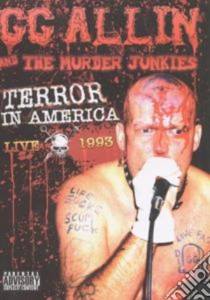 (Music Dvd) GG Allin - Terror In America: Live 1993 cd musicale