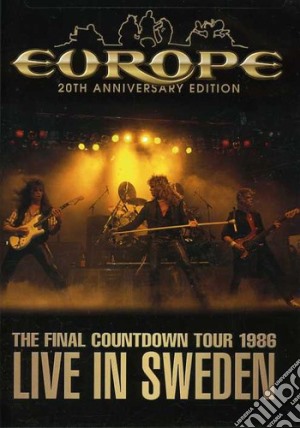(Music Dvd) Europe - Final Countdown Tour: Live In Sweden 1986 cd musicale