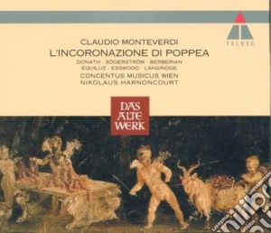 Claudio Monteverdi - L'Incoronazione Di Poppea (4 Cd) cd musicale di MONTEVERDI\HARNONCOU