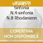 Sinfonia N.4-sinfonia N.8 Rhodanienn cd