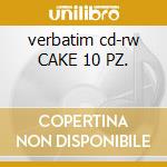 verbatim cd-rw CAKE 10 PZ. cd