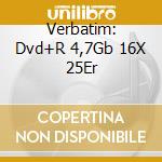 Verbatim: Dvd+R 4,7Gb 16X 25Er cd
