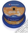 Verbatim: Dvd Vergine - Campana Verbatim Dvd-R Confezione Da 50 cd