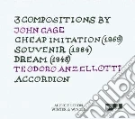John Cage - 3 Compositions By. Cheap Imitation, Souvenir, Dream cd