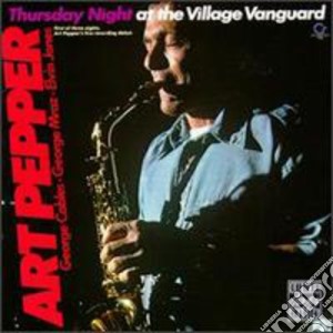 Art Pepper - Thursday Night At Village cd musicale di Art Pepper