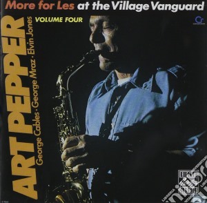 Art Pepper - More For Les At The.. cd musicale di Art Pepper