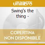 Swing's the thing - cd musicale di Sears Al