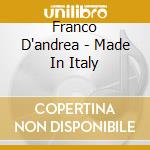 Franco D'andrea - Made In Italy cd