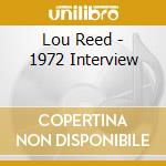 Lou Reed - 1972 Interview cd