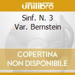 Sinf. N. 3 Var. Bernstein cd