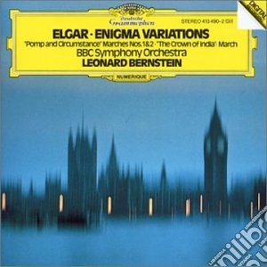 Edward Elgar - Enigma Variations cd musicale di BERNSTEIN