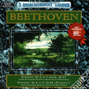 Ludwig Van Beethoven - Symphonies Nos. 5 & 6  cd musicale di BEETHOVEN L.(DG)