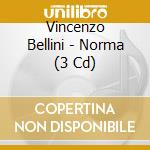 Vincenzo Bellini - Norma (3 Cd) cd musicale di SUTHERL/PAVAROTTI