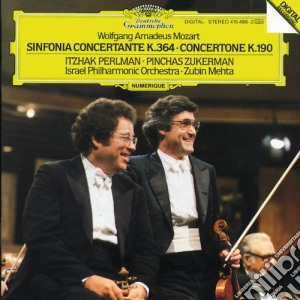 Wolfgang Amadeus Mozart - Sinfonia concertante K.364, Concertone K.190 cd musicale di PERLMAN/Z