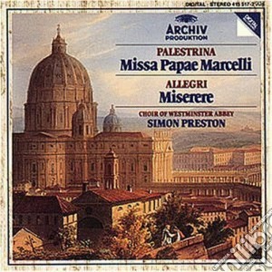Giovanni Pierluigi Da Palestrina - Missa Papae Marcelli cd musicale di PALESTRINA