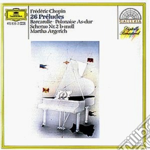 Fryderyk Chopin - 26 Preludes cd musicale di Argerich