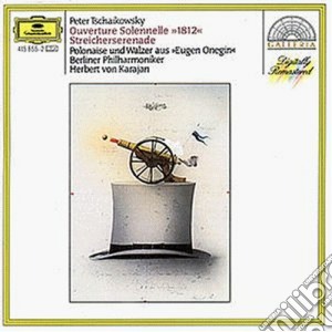 Pyotr Ilyich Tchaikovsky - 1812, Serenade For Strings cd musicale di Karajan