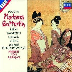 Giacomo Puccini - Madama Butterfly (3 Cd) cd musicale di Karajan Freni-pavarotti/von