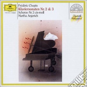 Fryderyk Chopin - Klaviersonaten Nr. 2 & 3, Scherzo Nr. 3 cd musicale di Argerich