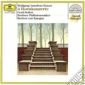 Wolfgang Amadeus Mozart - 4 Hornkonzerte cd musicale di Karajan