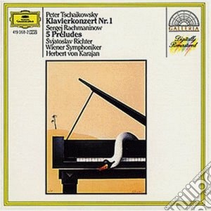 Pyotr Ilyich Tchaikovsky / Sergej Rachmaninov - Piano Concerto No.1, Preludes cd musicale di S Richter