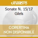 Sonate N. 15/17 Gilels cd musicale di BEETHOVEN