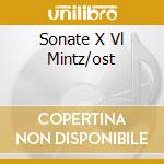 Sonate X Vl Mintz/ost cd musicale di MENDELSSO