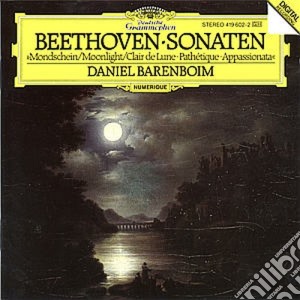 Ludwig Van Beethoven - Sonate N. 8 cd musicale di BARENBOIM