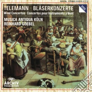 Georg Philipp Telemann - Wind Concertos cd musicale di An. Musica
