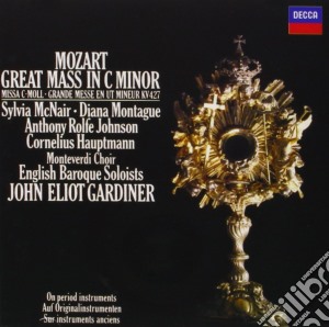 Wolfgang Amadeus Mozart - Great Mass In C Minor cd musicale di MOZART