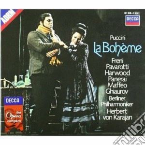 Giacomo Puccini - La Boheme (2 Cd) cd musicale di PAVAROTTI-FRENI-MAFFEO/KARAJAN