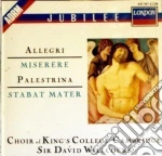 Giovanni Pierluigi Da Palestrina / Gregorio Allegri - Stabat Mater /  Miserere