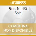 Sinf. N. 4/5 Solti cd musicale di BEETHOVEN