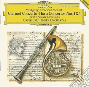 Wolfgang Amadeus Mozart - Clarinet Concerto, Horn Concertos cd musicale di Orpheus