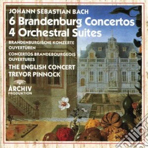 Johann Sebastian Bach - 6 Brandenburg Concertos / 4 Orchestral Suites (3 Cd) cd musicale di BACH