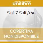 Sinf 7 Solti/cso cd musicale di MAHLER