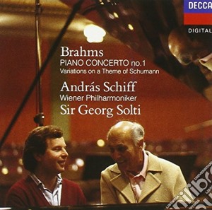 Johannes Brahms - Piano Concerto No.1, Variations On A Theme Of Schumann cd musicale di BRAHMS