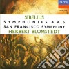 Jean Sibelius - Symphonies No.4 & 5 cd