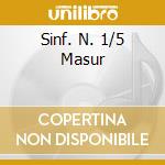 Sinf. N. 1/5 Masur cd