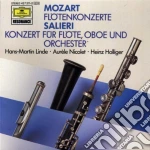 Wolfgang Amadeus Mozart - Salieri - Flute Concerto - Concerto For Oboe & Flute Wolfgang Amadeus Mozart - Salieri cd
