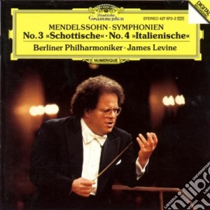 Felix Mendelssohn - Symphonies Nos.3 & 4 cd musicale di MENDELSSOHN