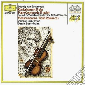 Ludwig Van Beethoven - Piano Concerto, Violin Romances cd musicale di Barenboim