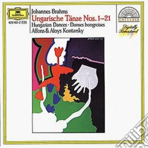 Johannes Brahms - Hungarian Dances cd musicale di Kontarsky Duo