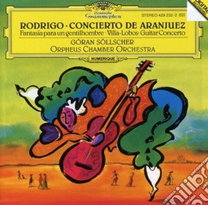 Joaquin Rodrigo - Concierto D'Aranjuez cd musicale di RODRIGO & VILLA LOBOS