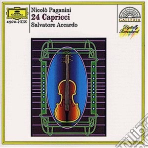 Niccolo' Paganini - 24 Capricci cd musicale di Salvatore Accardo