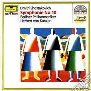 Dmitri Shostakovich - Symphony No.10 cd musicale di Karajan