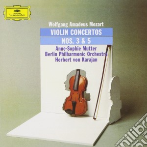 Wolfgang Amadeus Mozart - Violin Concertos Nos. 3 And 5 cd musicale di Wolfgang Amadeus Mozart