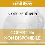 Conc.-sutherla cd