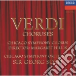 Giuseppe Verdi - Choruses cd